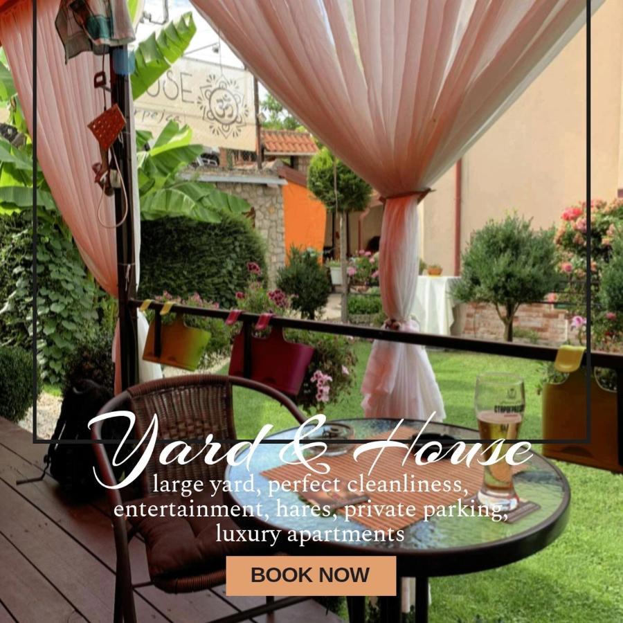 Yard House Trpejca Hotell Ohrid Exteriör bild